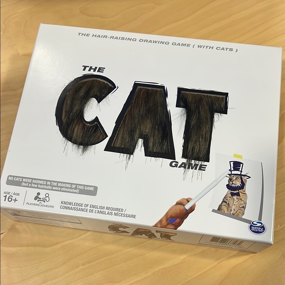 The Cat Game - Black and White
